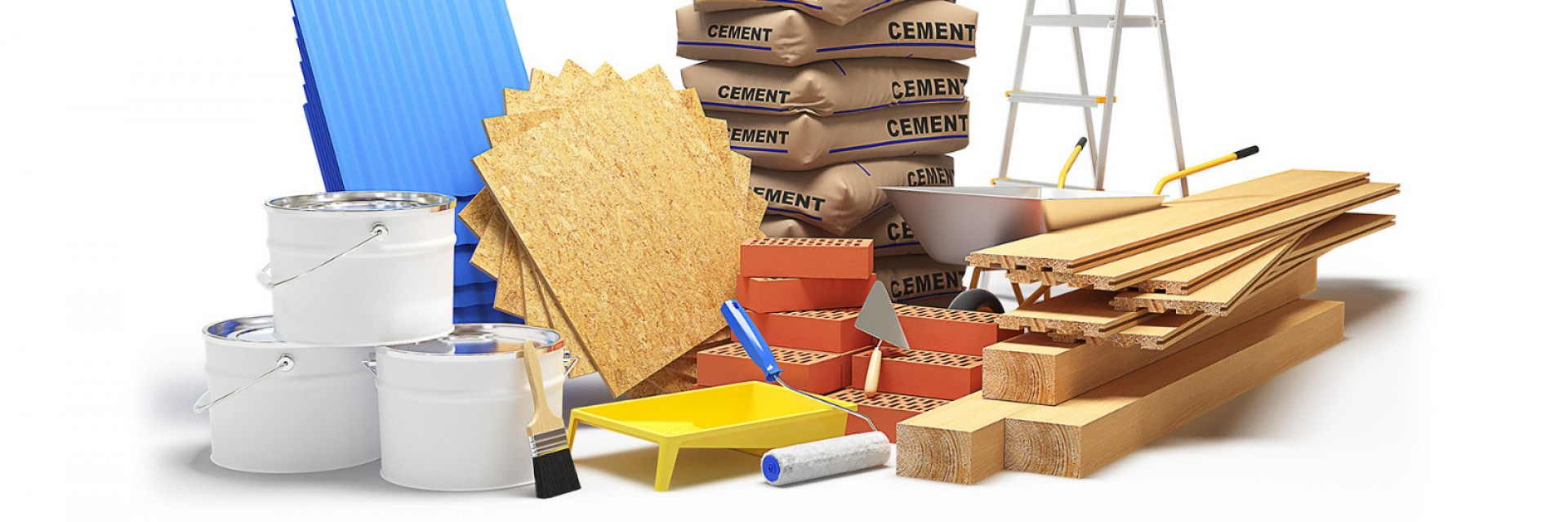 dodávka veškerého materiálu pro stavbu